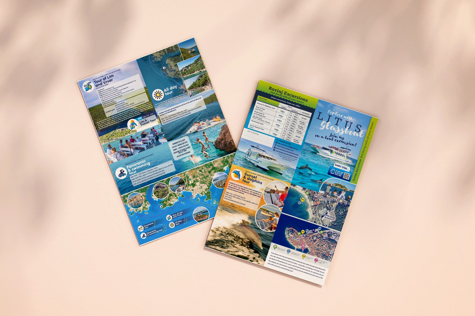 Rovinj Excursions promotivni materijali