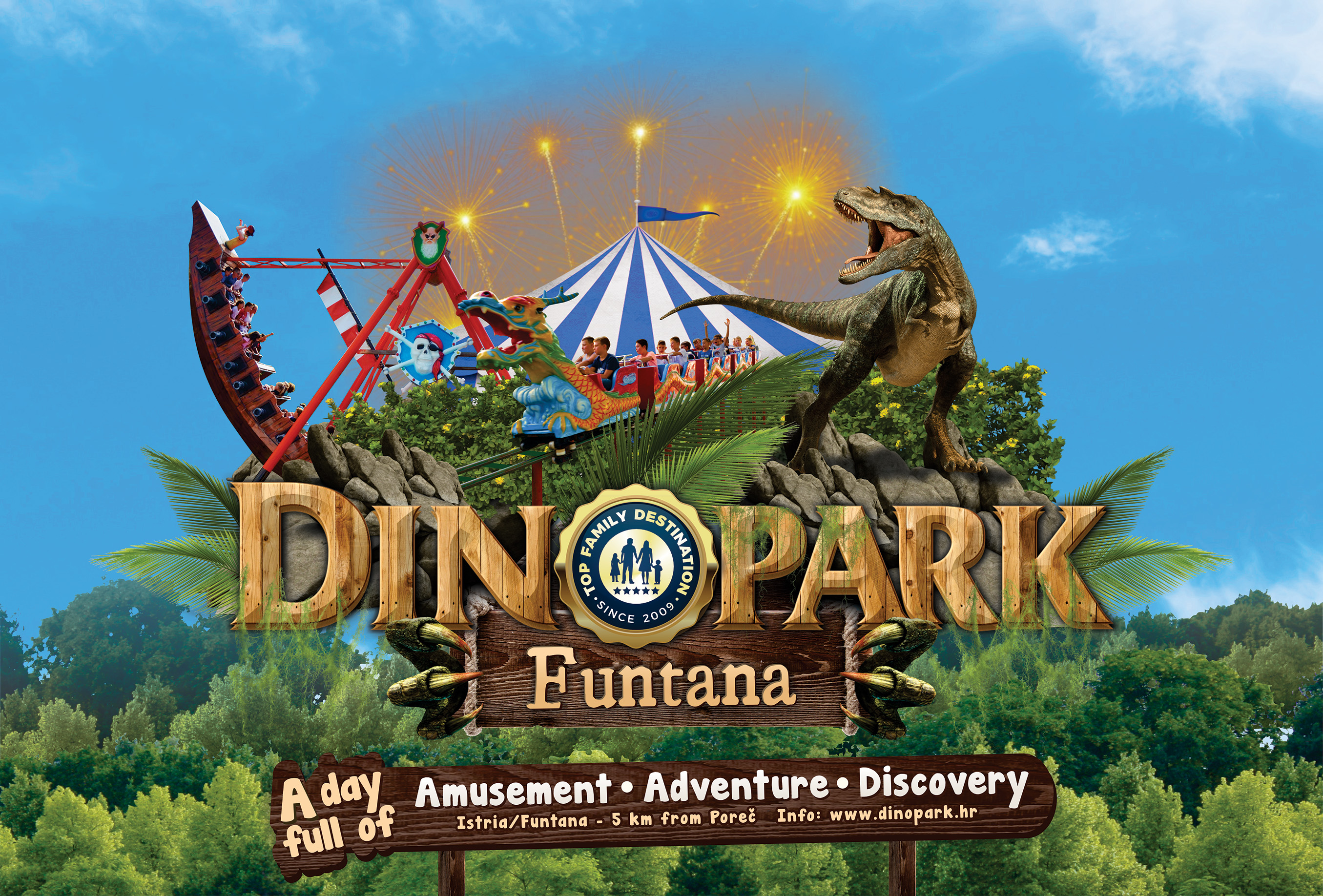 Dinopark Funtana - logo