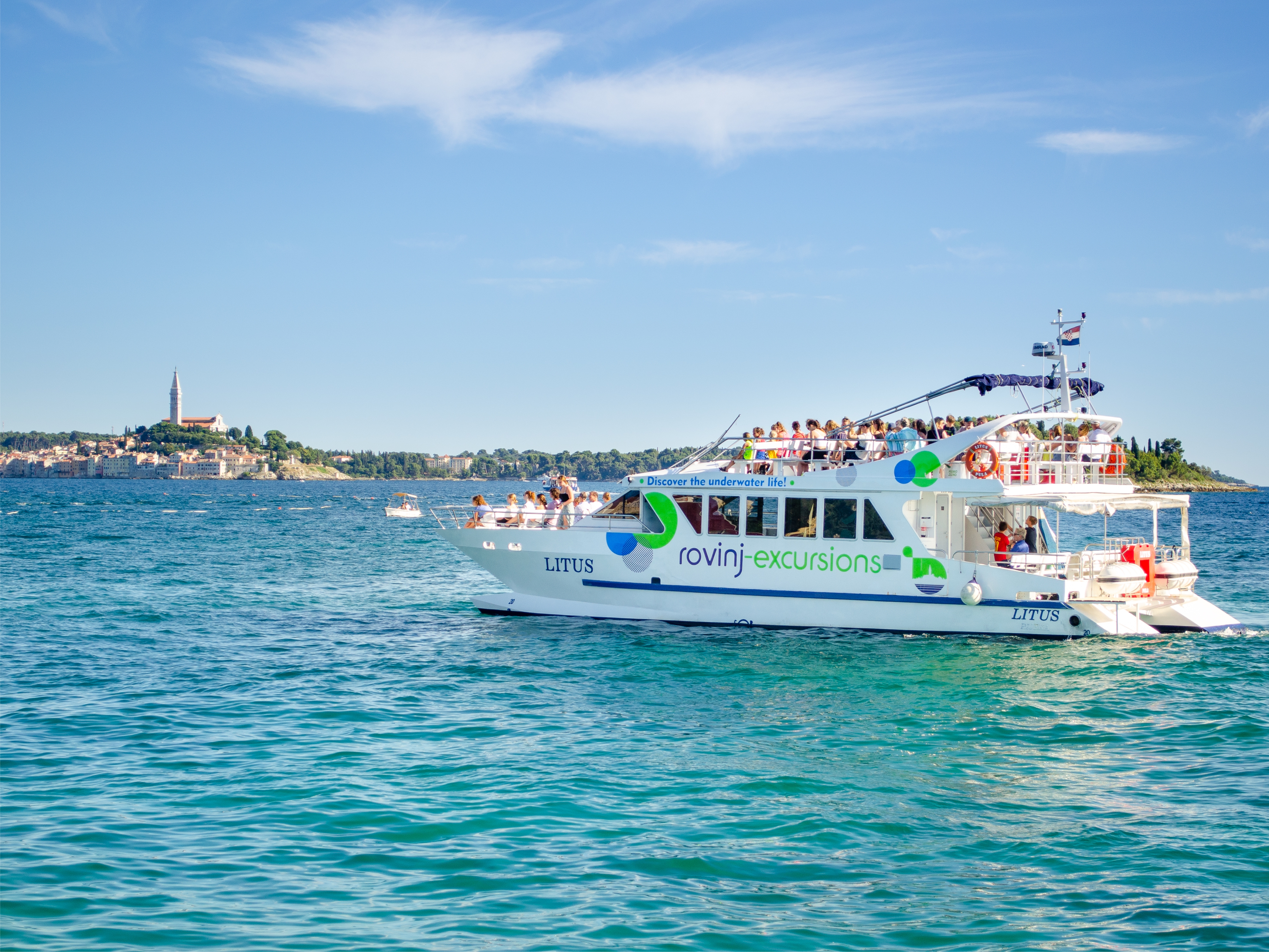 Rovinj Excursions dizajn plovila