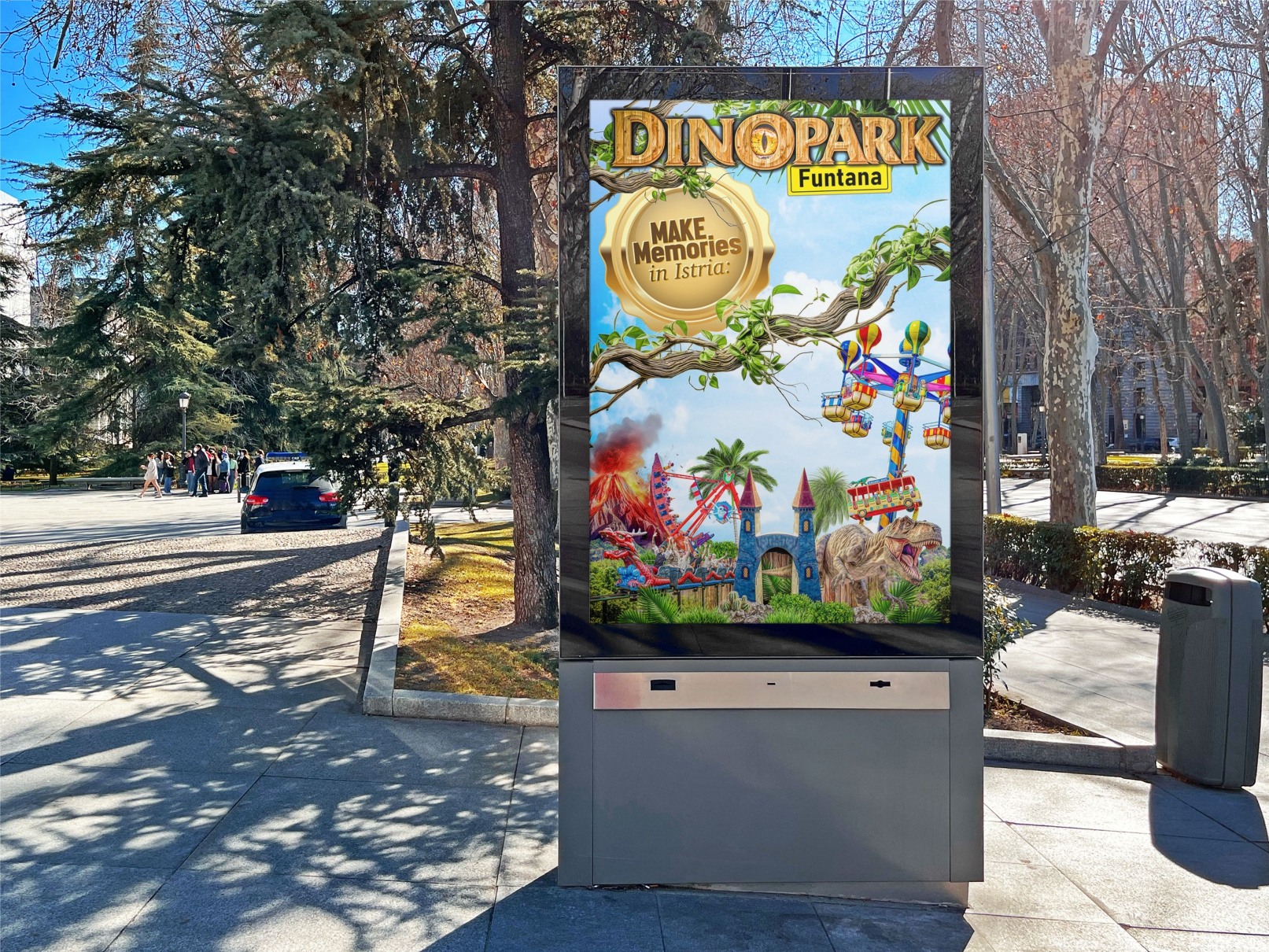 Dinopark Funtana - plakat