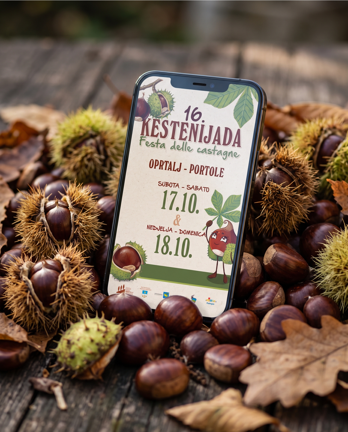 Kestenijada 2026. - Oprtalj - Update vizualnog identiteta